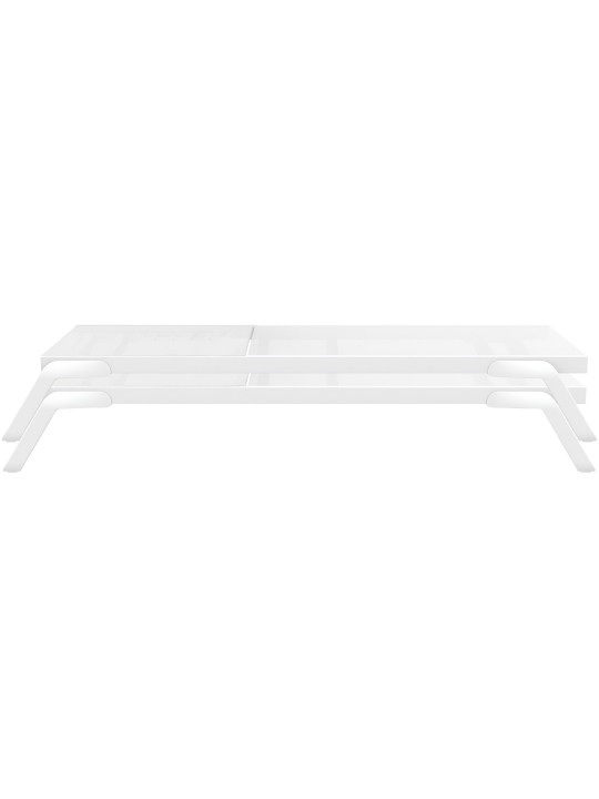 Set 2 sezlonguri Tropic, alb