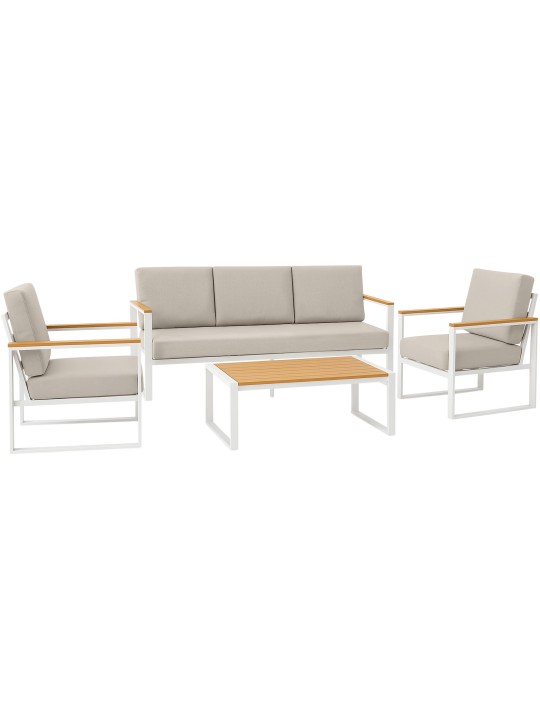 Grup de scaune Rodiesa, alb