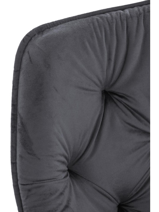 Scaun Tanna Velvet, gri închis Scaun Tanna Velvet, gri închis