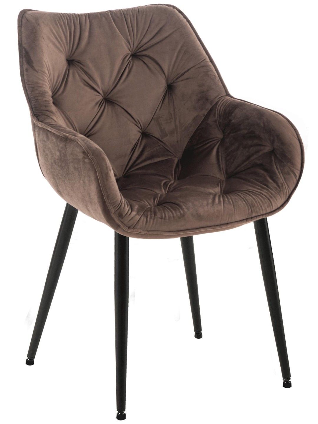 Scaun Tanna Velvet, maro