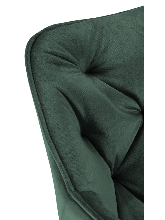 Scaun Tanna Velvet, verde
