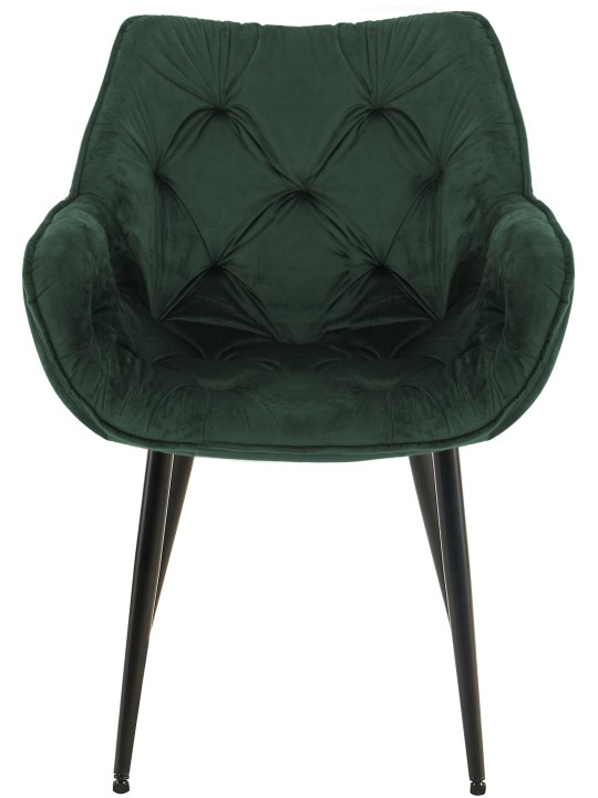 Scaun Tanna Velvet, verde