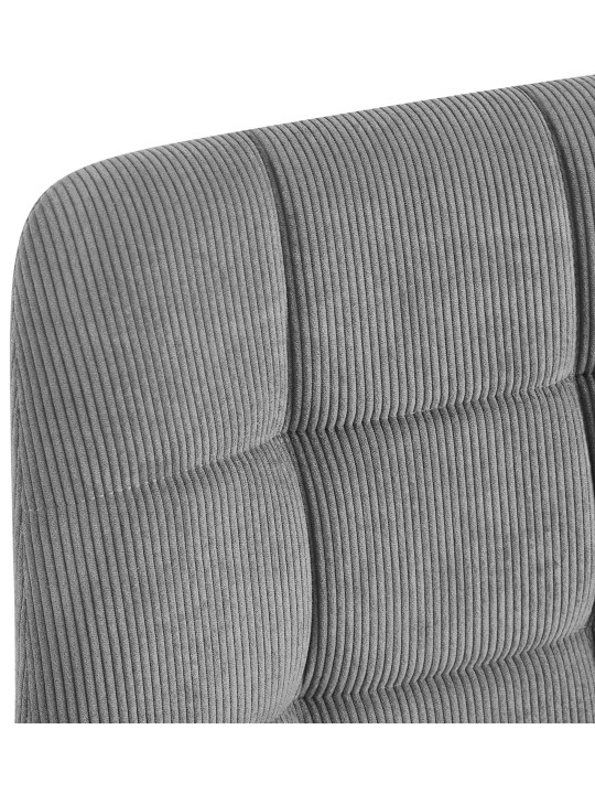 Set 4 scaune de sufragerie Tilde Cord, gri