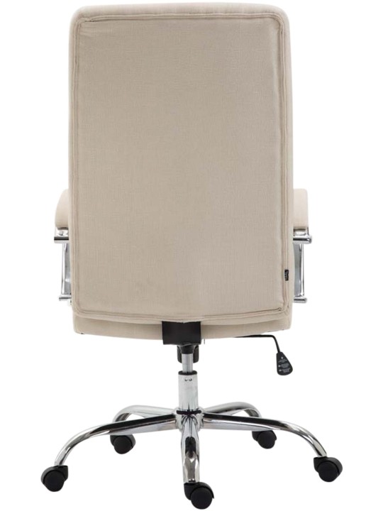 Scaun de birou stofa Valais, crem Scaun de birou stofa Valais, crem