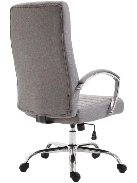 Scaun de birou stofa Valais, gri