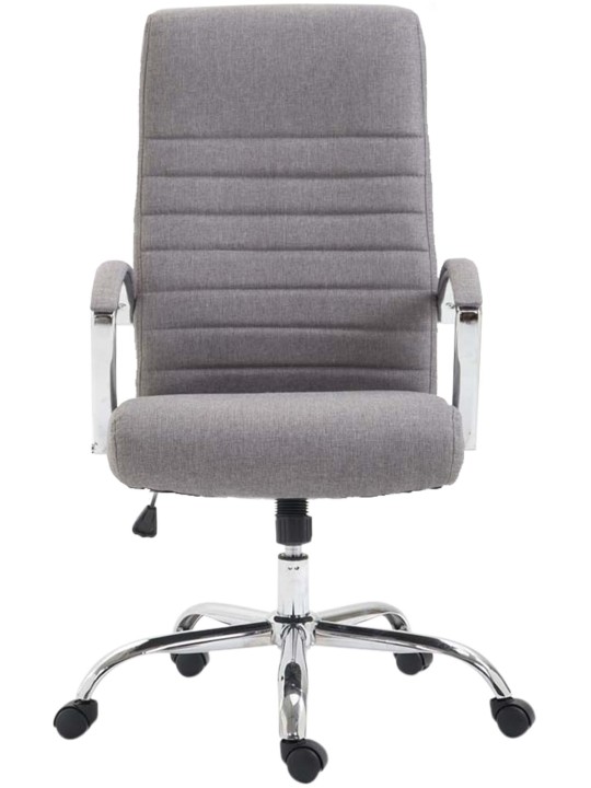 Scaun de birou stofa Valais, gri