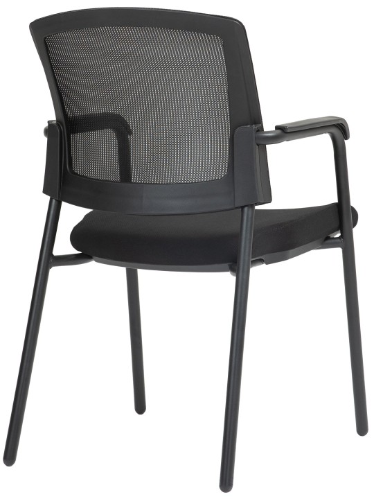 Set 2 scaune vizitator Volga, negru