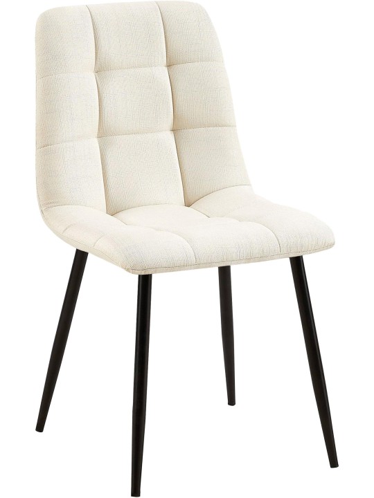 Scaun de sufragerie Tesatura Tilde, crem Scaun de sufragerie Tesatura Tilde, crem