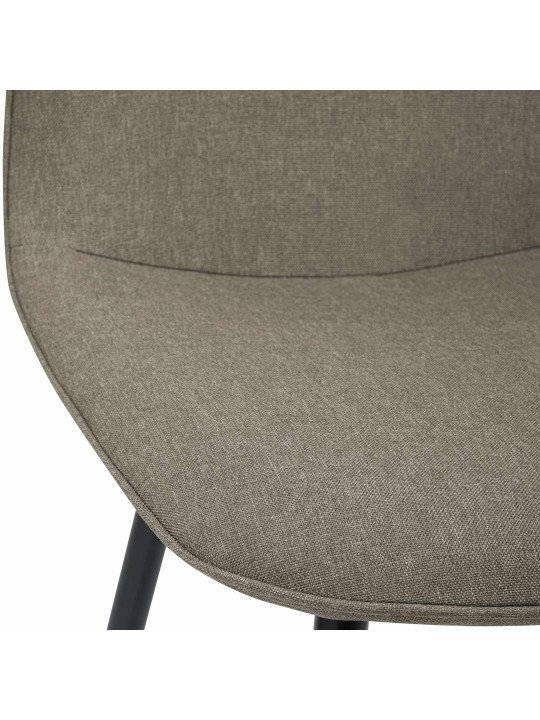 Scaun de sufragerie Maryam fabric, taupe