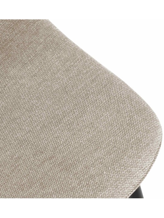 Set 4 scaune de sufragerie stofa Napier, crem