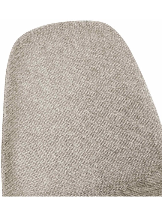 Set 4 scaune de sufragerie stofa Napier, crem