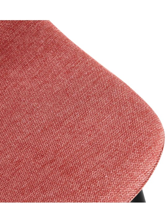 Set 4 scaune de sufragerie stofa Napier, portocaliu