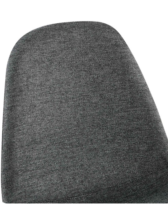 Set 4 scaune de sufragerie stofa Napier, gri