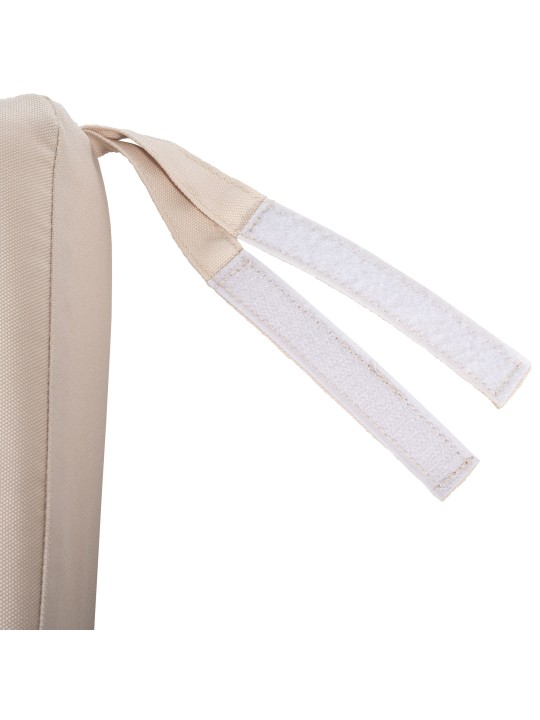 Bancă balansoar Joyce cu pernă de sezut 150 cm + tec, crem