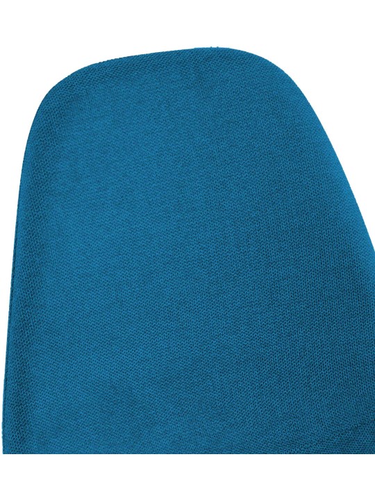 Set 4 scaune de sufragerie stofa Napier, albastru