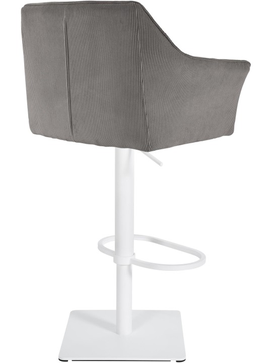 Scaun de bar Damaso W Cord, taupe Scaun de bar Damaso W Cord, taupe