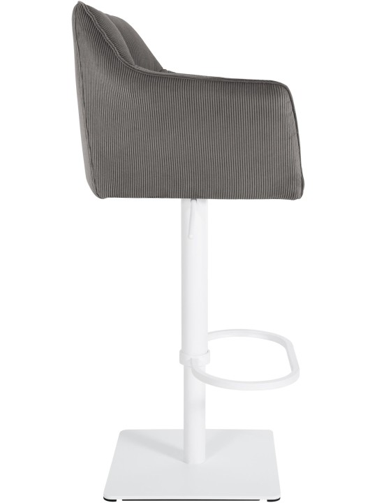 Scaun de bar Damaso W Cord, taupe Scaun de bar Damaso W Cord, taupe