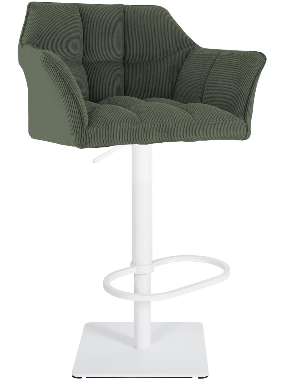 Scaun de bar Damaso W Cord, verde