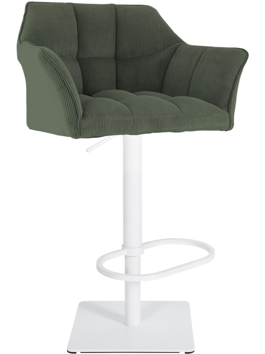 Scaun de bar Damaso W Cord, verde
