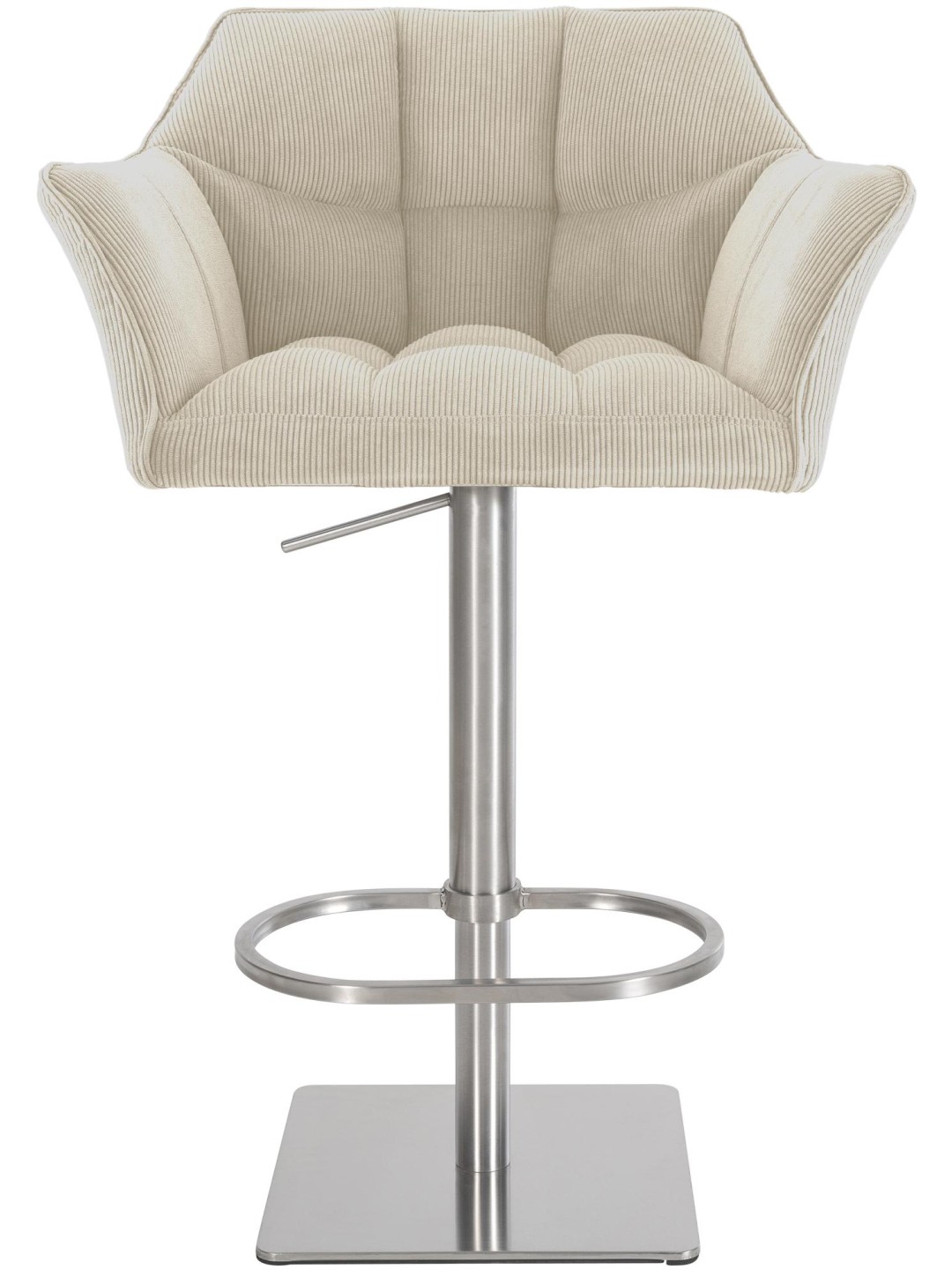 Scaun de bar Damaso E Cord, crem