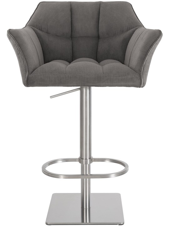 Scaun de bar Damaso E Cord, taupe Scaun de bar Damaso E Cord, taupe