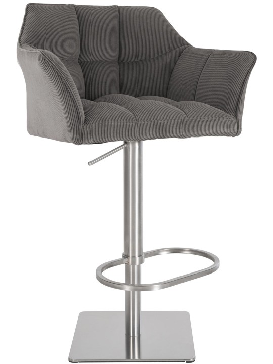 Scaun de bar Damaso E Cord, taupe Scaun de bar Damaso E Cord, taupe