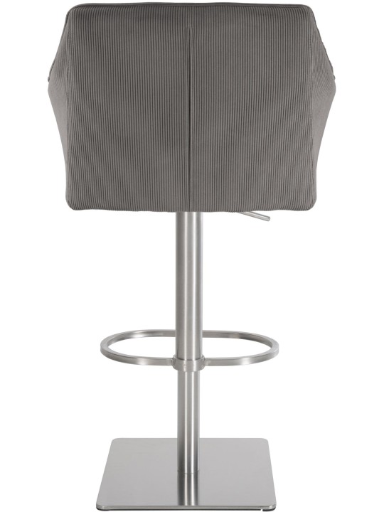 Scaun de bar Damaso E Cord, taupe Scaun de bar Damaso E Cord, taupe