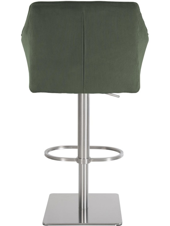 Scaun de bar Damaso E Cord, verde Scaun de bar Damaso E Cord, verde