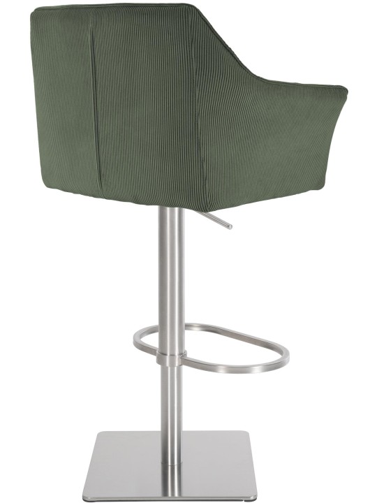 Scaun de bar Damaso E Cord, verde Scaun de bar Damaso E Cord, verde