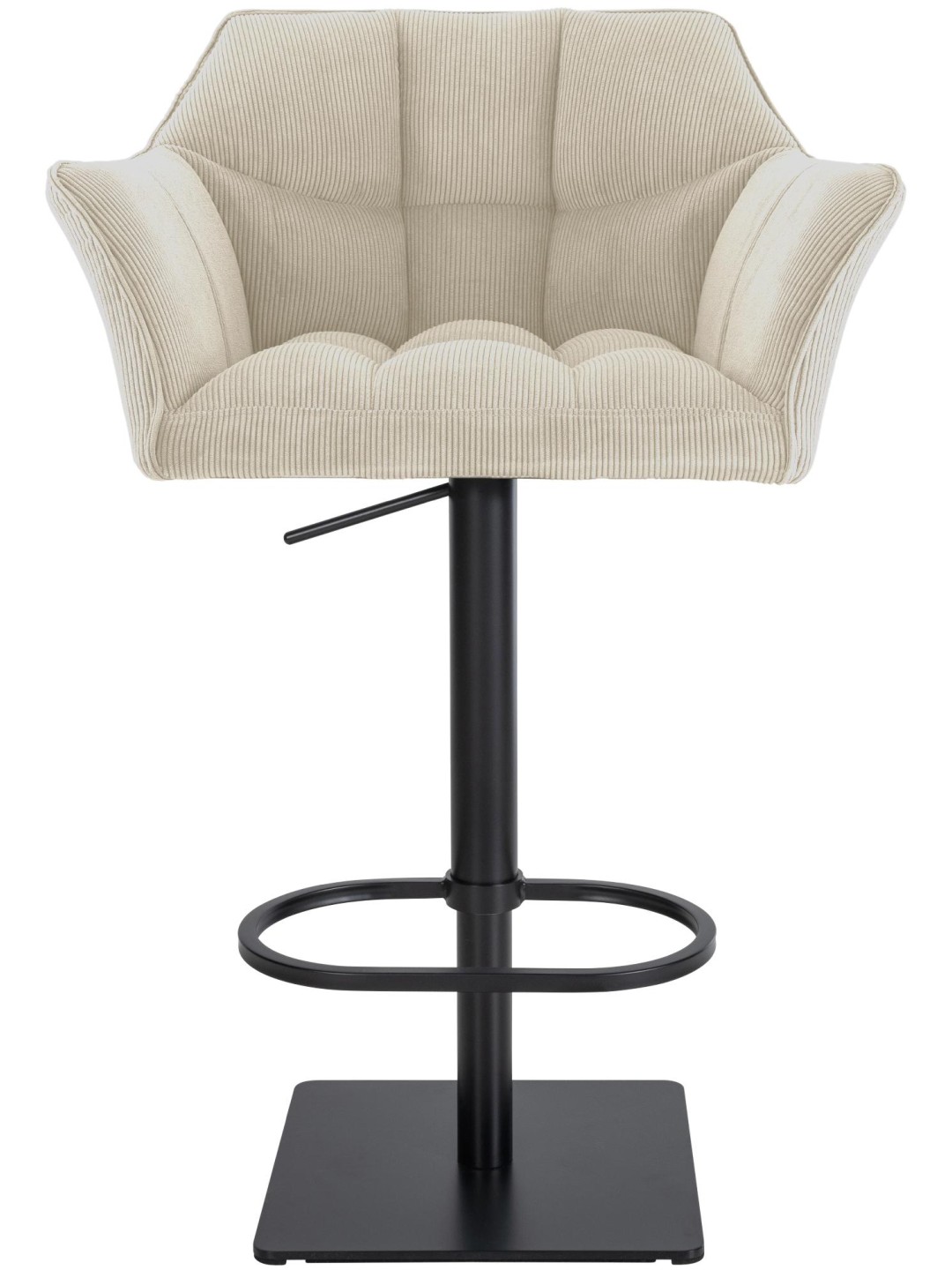 Scaun de bar Damaso B Cord, crem