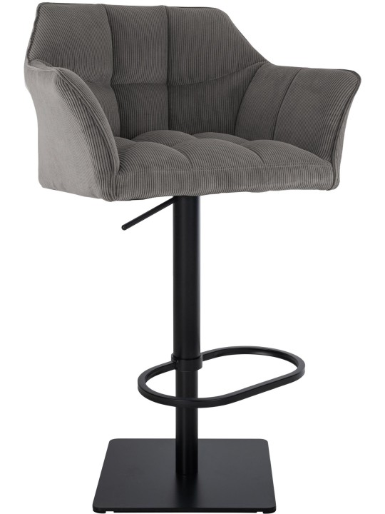 Scaun de bar Damaso B Cord, taupe