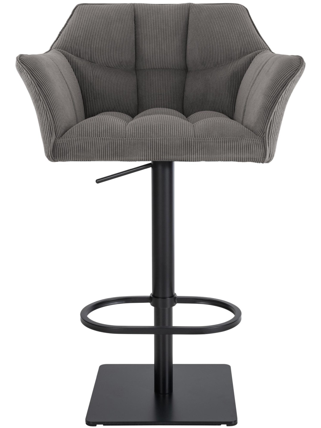 Scaun de bar Damaso B Cord, taupe