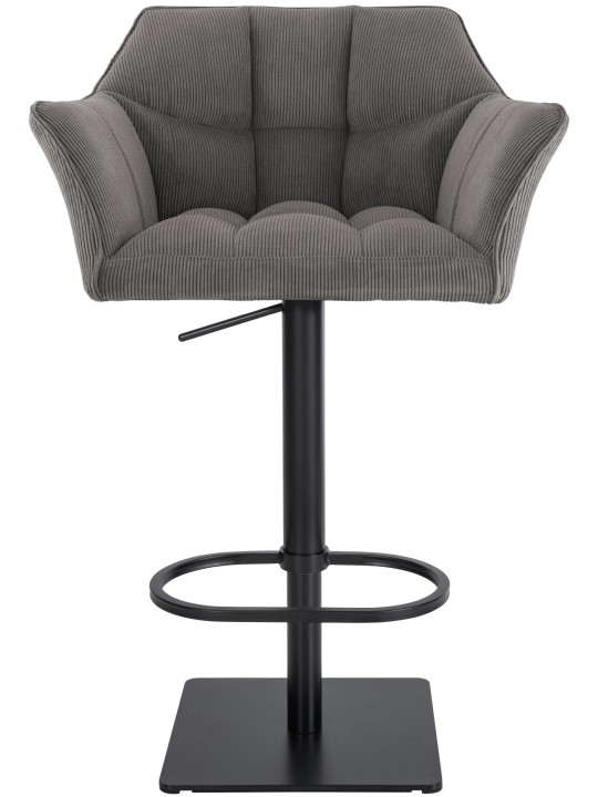 Scaun de bar Damaso B Cord, taupe