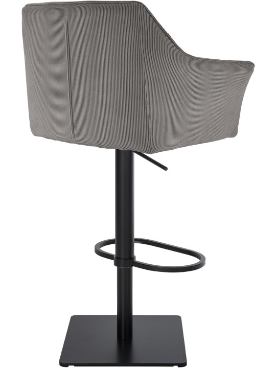 Scaun de bar Damaso B Cord, taupe