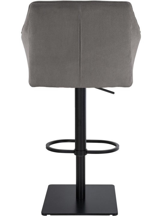 Scaun de bar Damaso B Cord, taupe