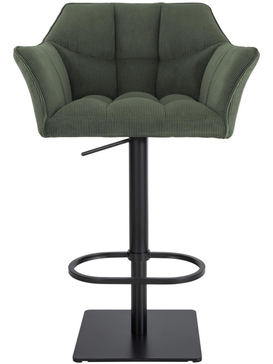 Scaun de bar Damaso B Cord, verde