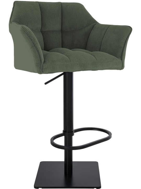 Scaun de bar Damaso B Cord, verde