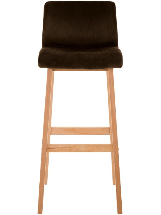 Scaun de bar Hoover Velvet Natura, maro Scaun de bar Hoover Velvet Natura, maro