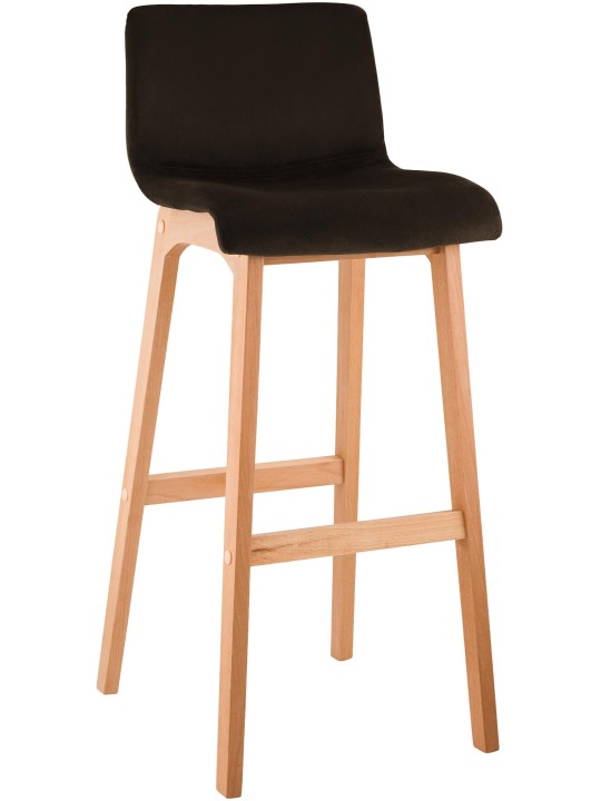 Scaun de bar Hoover Velvet Natura, maro Scaun de bar Hoover Velvet Natura, maro