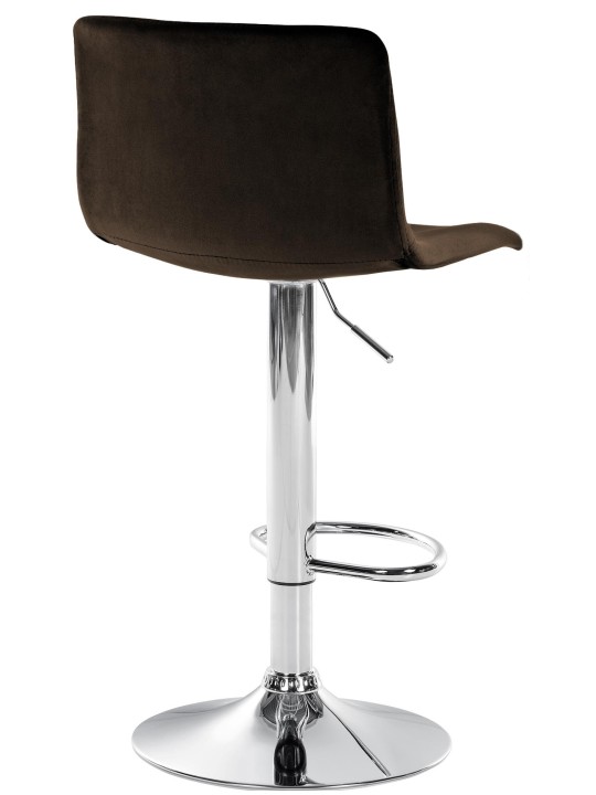 Scaun de bar Hoover catifea C, maro Scaun de bar Hoover catifea C, maro