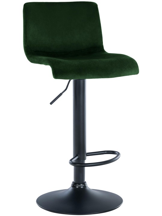 Scaun de bar Hoover catifea B, verde