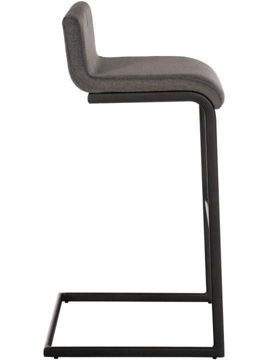 Set 2 scaune de bar Tesatura Newport B, gri închis