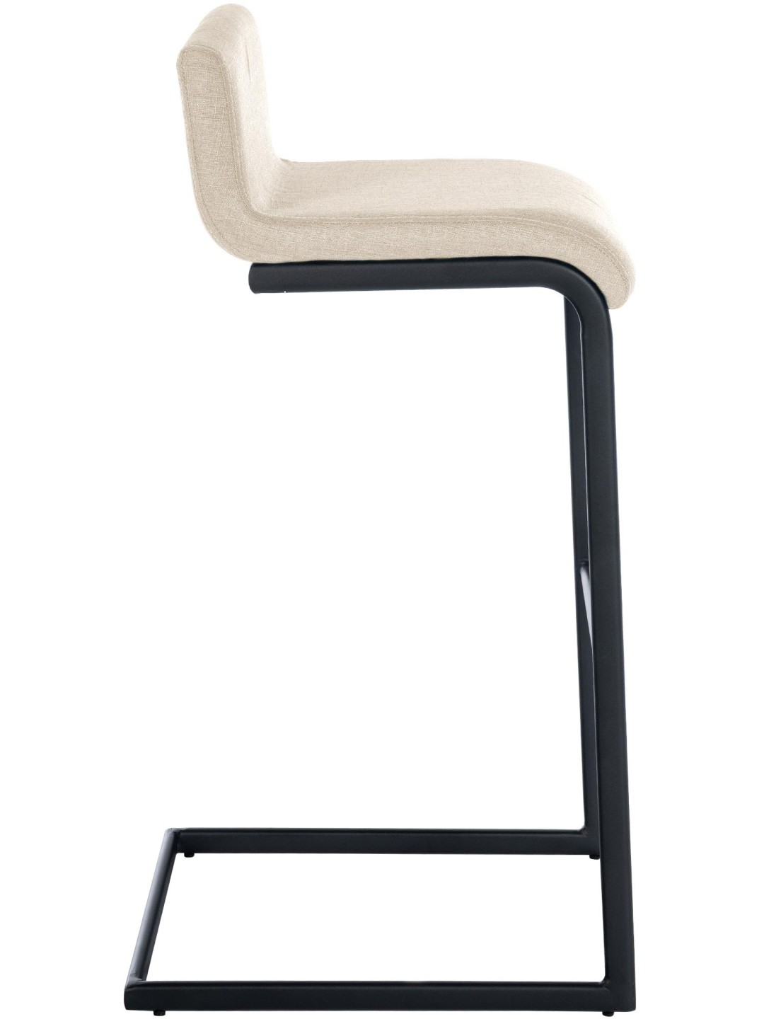 Set 2 scaune de bar Tesatura Newport B, crem