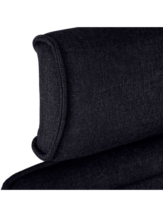 Scaun de birou Tesatura Rako, negru