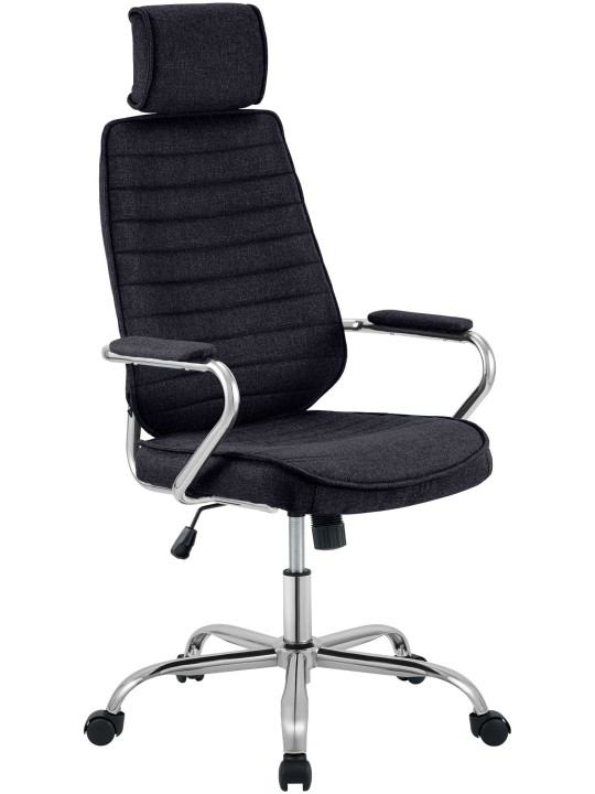 Scaun de birou Tesatura Rako, negru