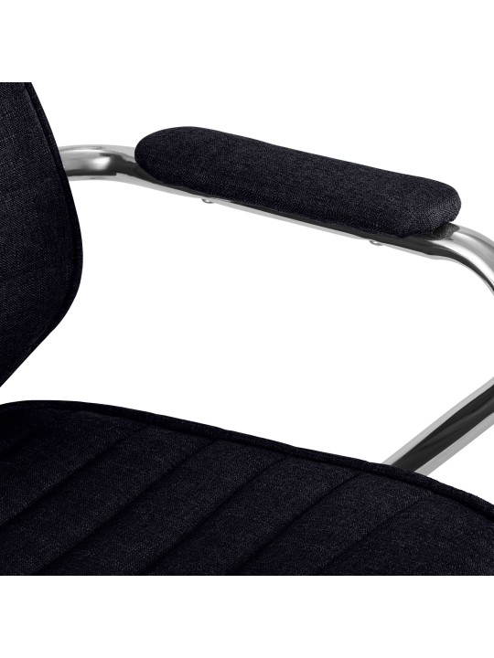 Scaun de birou Tesatura Rako, negru