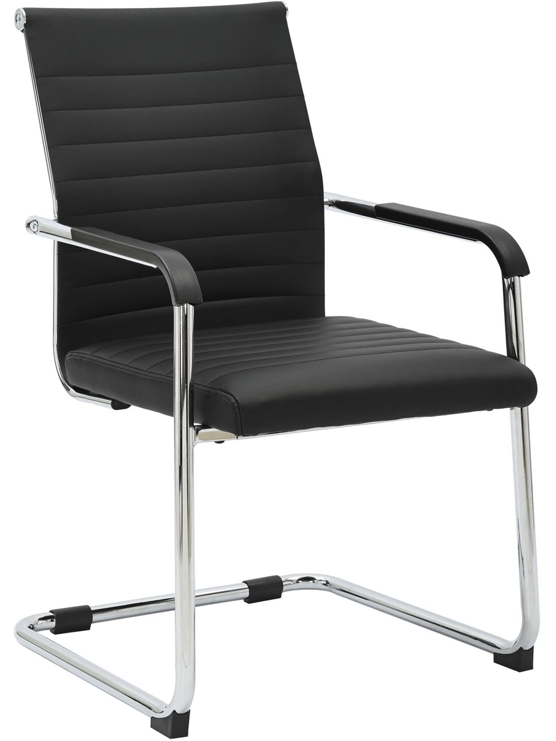 Scaun vizitator Hakon, negru