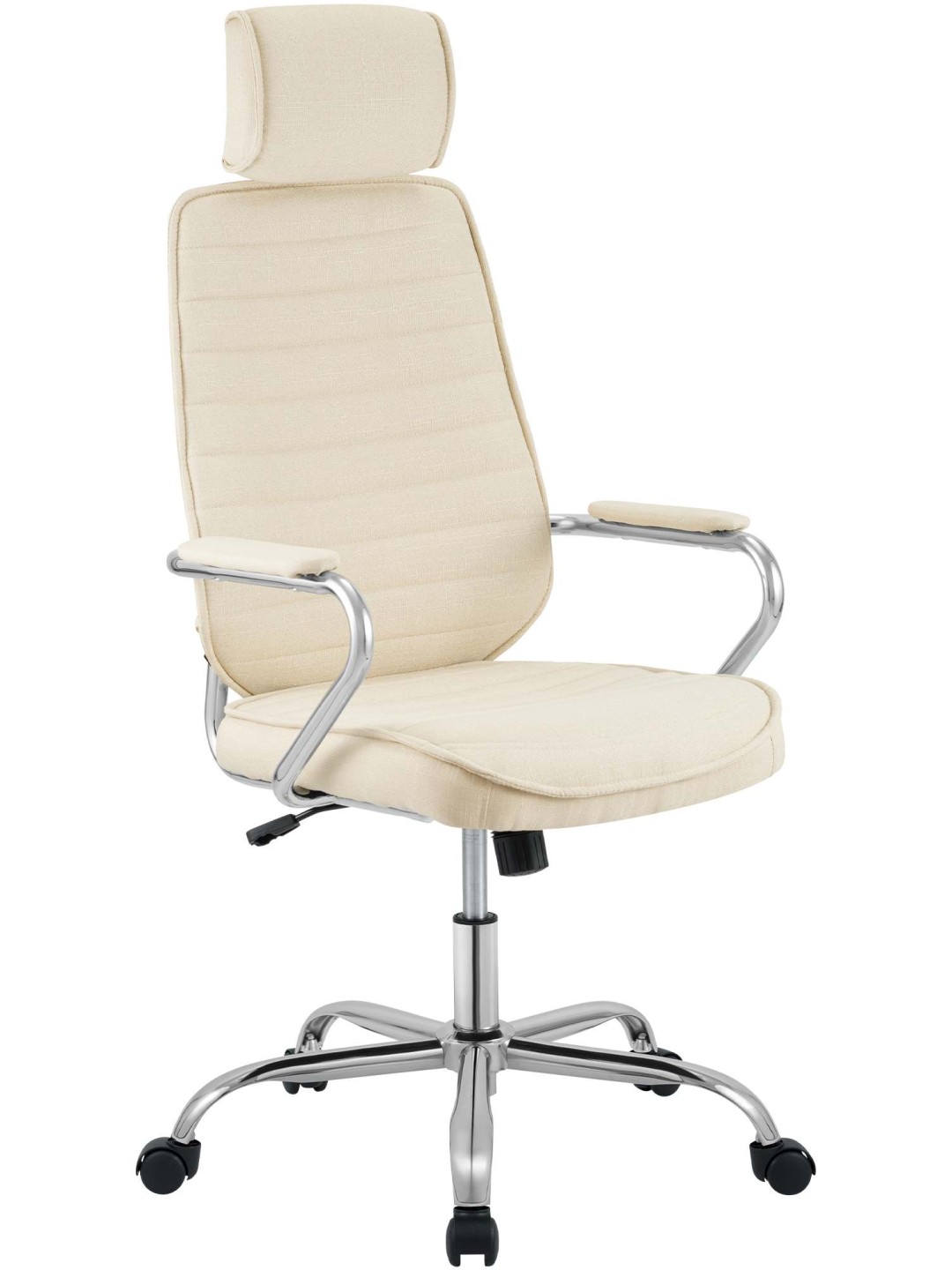 Scaun de birou Tesatura Rako, crem