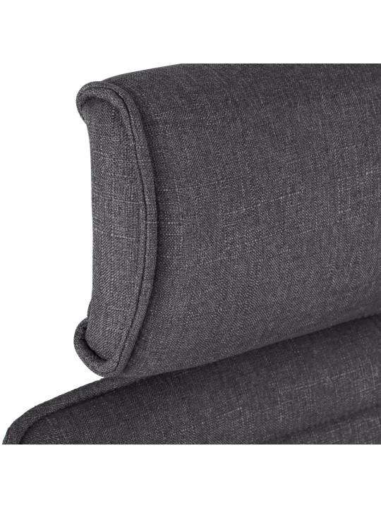 Scaun de birou Tesatura Rako, gri închis