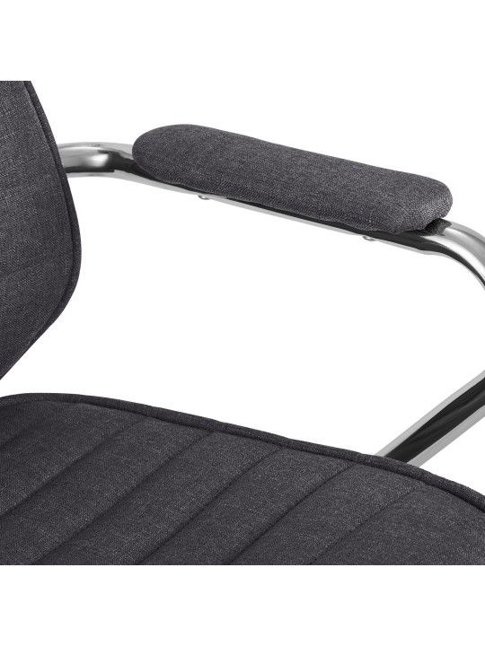 Scaun de birou Tesatura Rako, gri închis